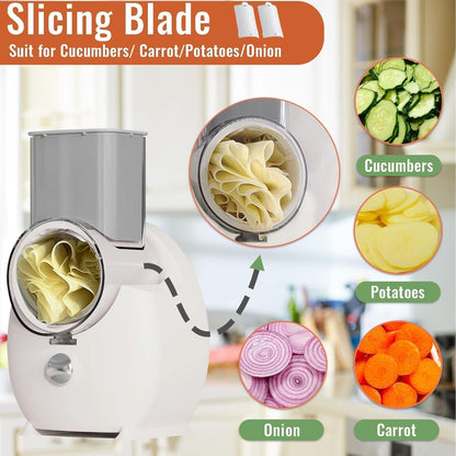 مبشرة كهربائية متعددة الاستخدامات للجبن والخضار