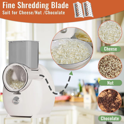 مبشرة كهربائية متعددة الاستخدامات للجبن والخضار