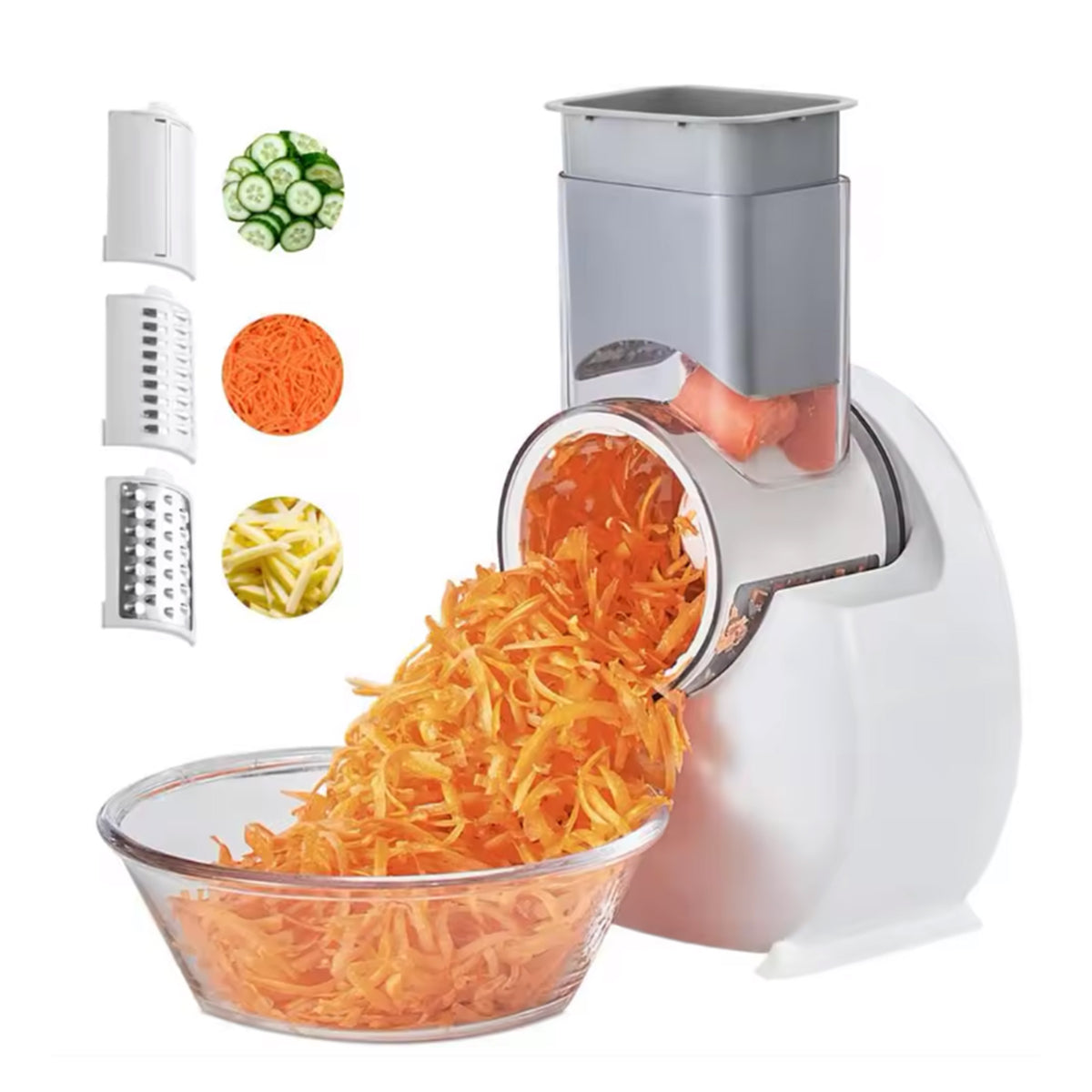 مبشرة كهربائية متعددة الاستخدامات للجبن والخضار